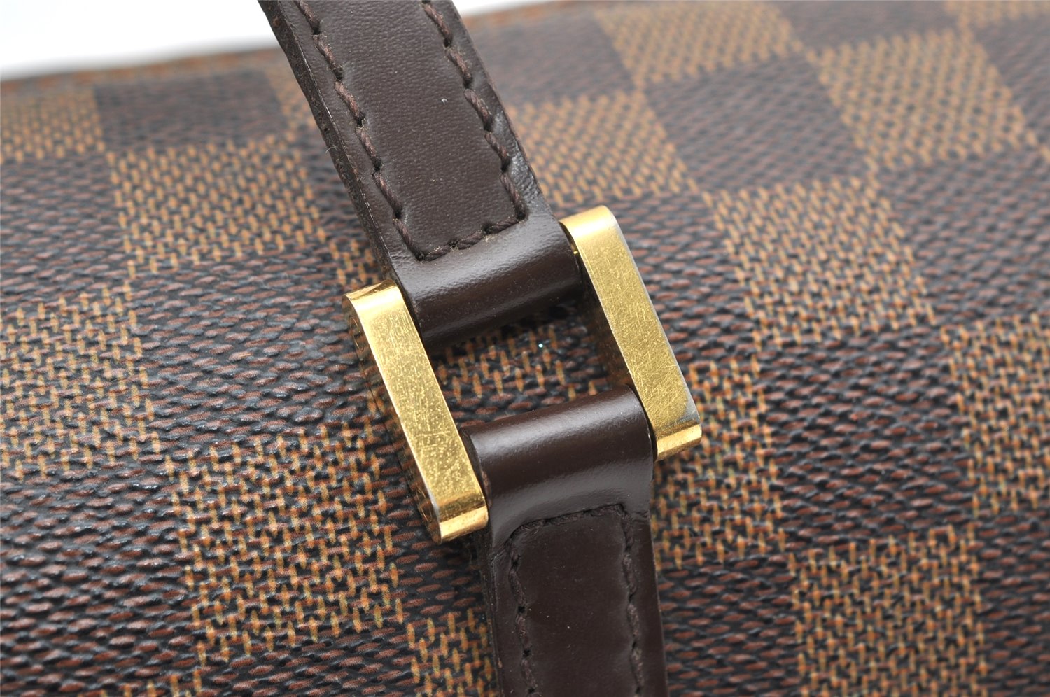 Authentic Louis Vuitton Damier Papillon 26 Hand Bag Purse N51304 LV 4184K