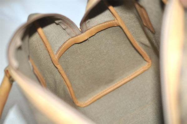 Authentic GUCCI Micro GG PVC Leather 2Way Shoulder Hand Bag Brown 4185I