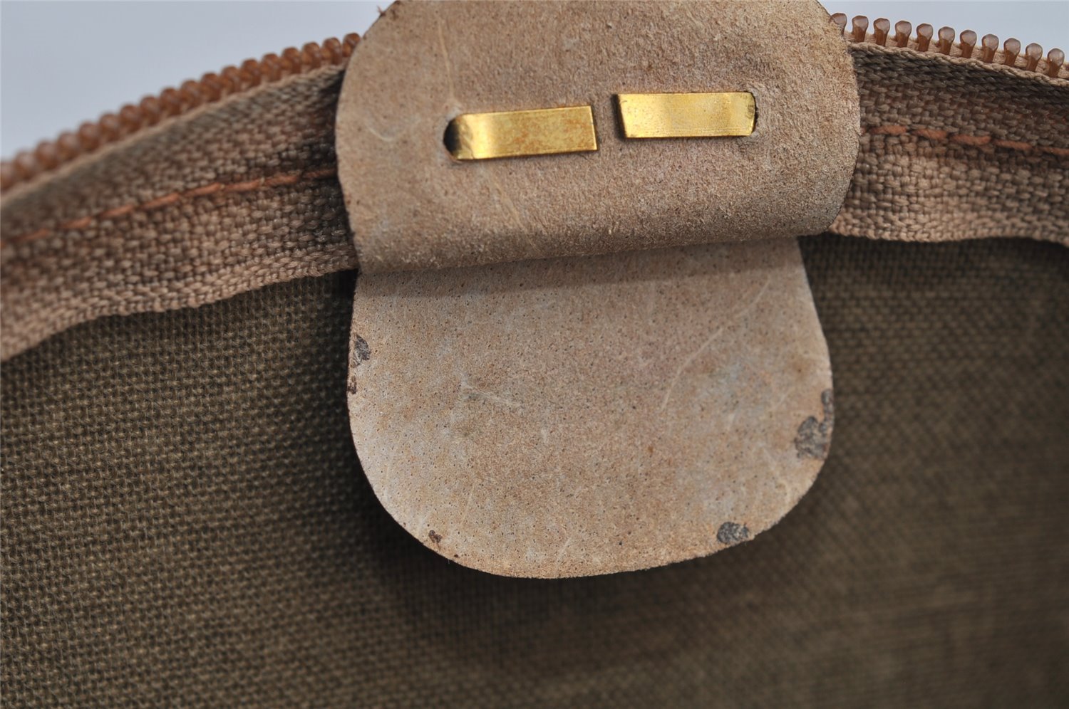 Authentic GUCCI Micro GG PVC Leather 2Way Shoulder Hand Bag Brown 4185I