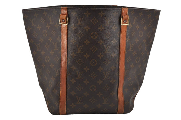 Authentic Louis Vuitton Monogram Sac Shopping PM Tote Bag M51108 LV Junk 4186J