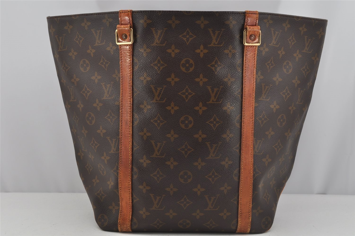 Authentic Louis Vuitton Monogram Sac Shopping PM Tote Bag M51108 LV Junk 4186J