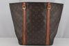 Authentic Louis Vuitton Monogram Sac Shopping PM Tote Bag M51108 LV Junk 4186J