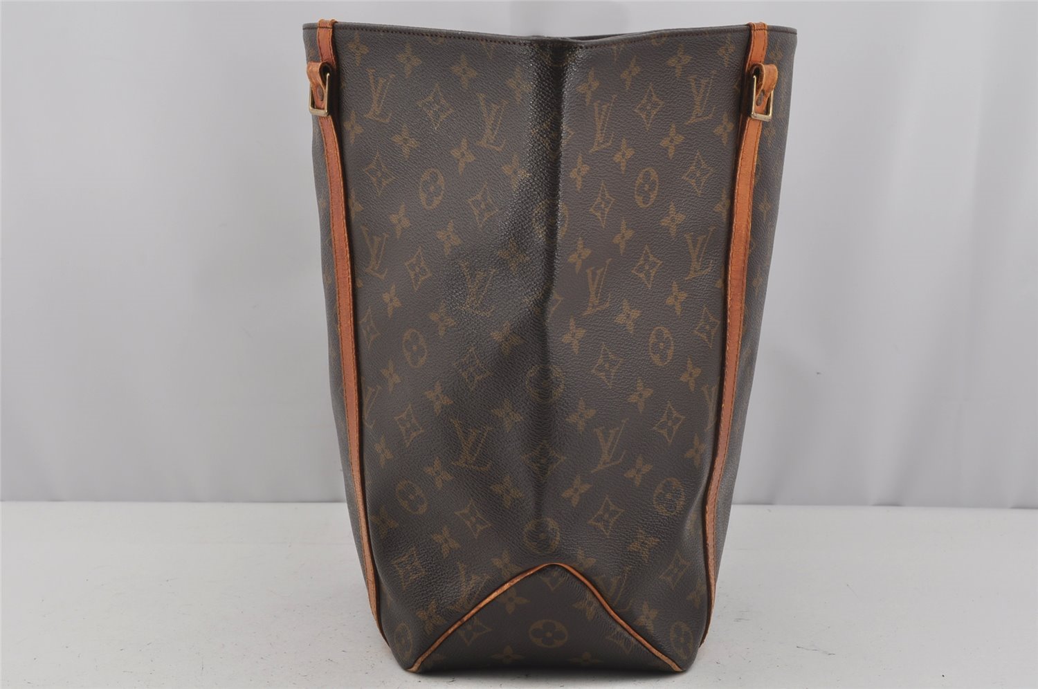 Authentic Louis Vuitton Monogram Sac Shopping PM Tote Bag M51108 LV Junk 4186J