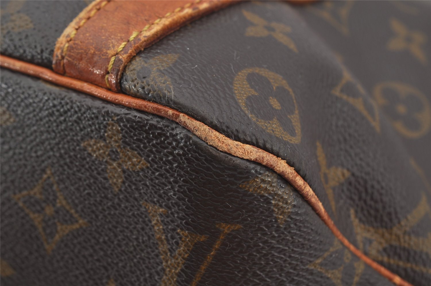 Authentic Louis Vuitton Monogram Sac Shopping PM Tote Bag M51108 LV Junk 4186J