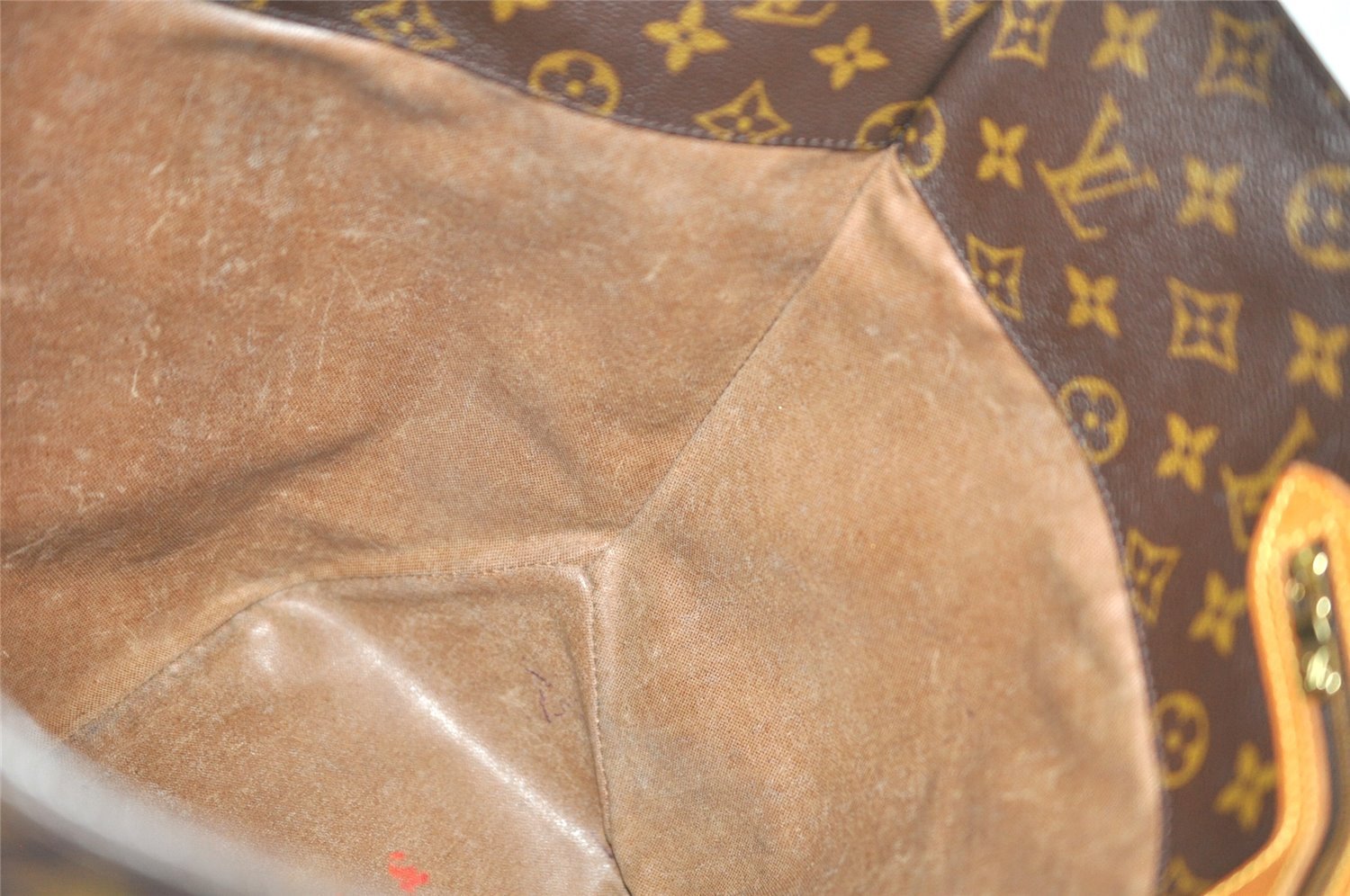 Authentic Louis Vuitton Monogram Sac Shopping PM Tote Bag M51108 LV Junk 4186J