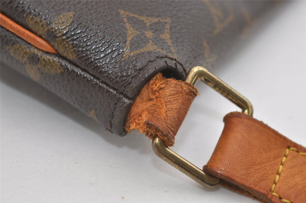 Authentic Louis Vuitton Monogram Musette Shoulder Cross Body Bag M51256 LV 4187J