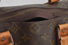 Auth Louis Vuitton Monogram Keepall Bandouliere 50 Boston Bag Old Model LV 4188I