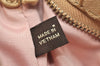 Authentic COACH Signature Shoulder Cross Bag Canvas Leather F17169 Beige 4188K