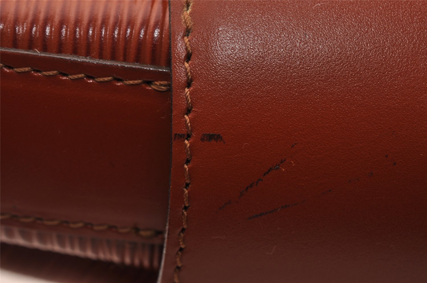 Auth Louis Vuitton Epi Sac De Paule PM Shoulder Cross Bag Brown M80203 LV 4190I