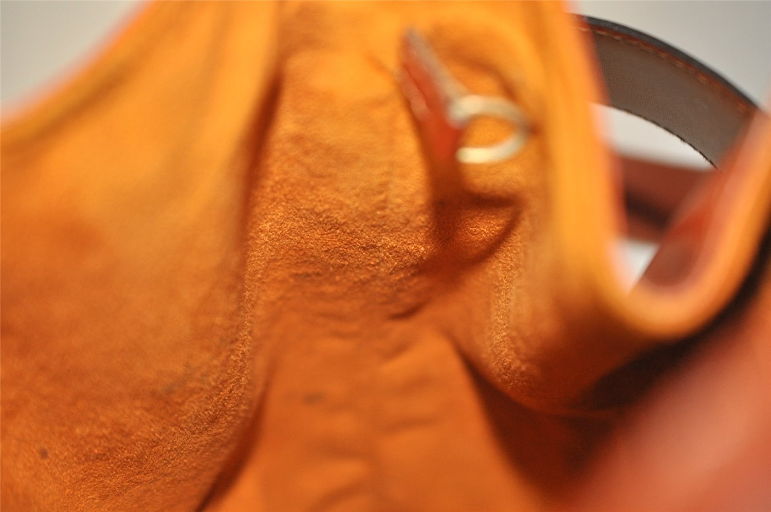 Auth Louis Vuitton Epi Sac De Paule PM Shoulder Cross Bag Brown M80203 LV 4190I