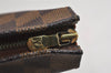 Auth Louis Vuitton Damier Poche Toilette 26 Cosmetic Pouch N47543 Junk 4190J