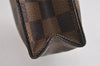 Auth Louis Vuitton Damier Poche Toilette 26 Cosmetic Pouch N47543 Junk 4190J