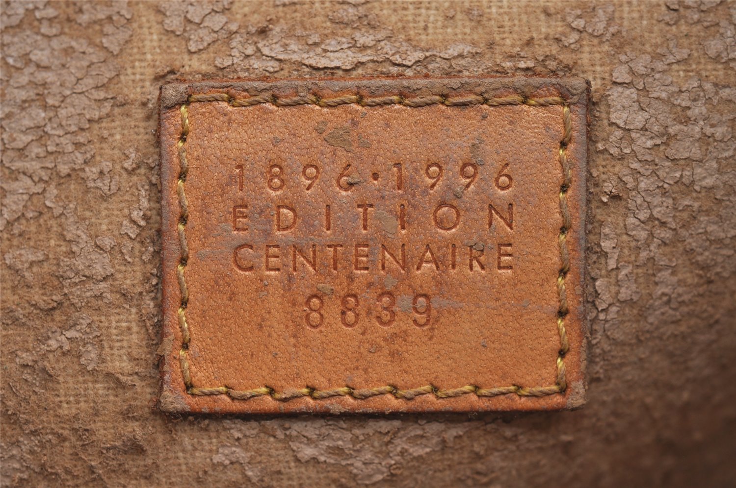 Auth Louis Vuitton Damier Poche Toilette 26 Cosmetic Pouch N47543 Junk 4190J