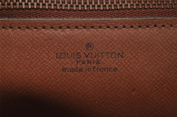 Authentic Louis Vuitton Monogram Marly Dragonne GM M51825 Clutch Hand Bag 4191I
