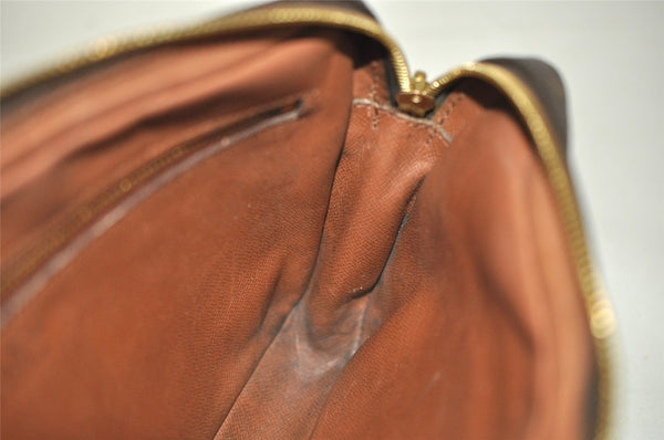 Authentic Louis Vuitton Monogram Marly Dragonne GM M51825 Clutch Hand Bag 4191I