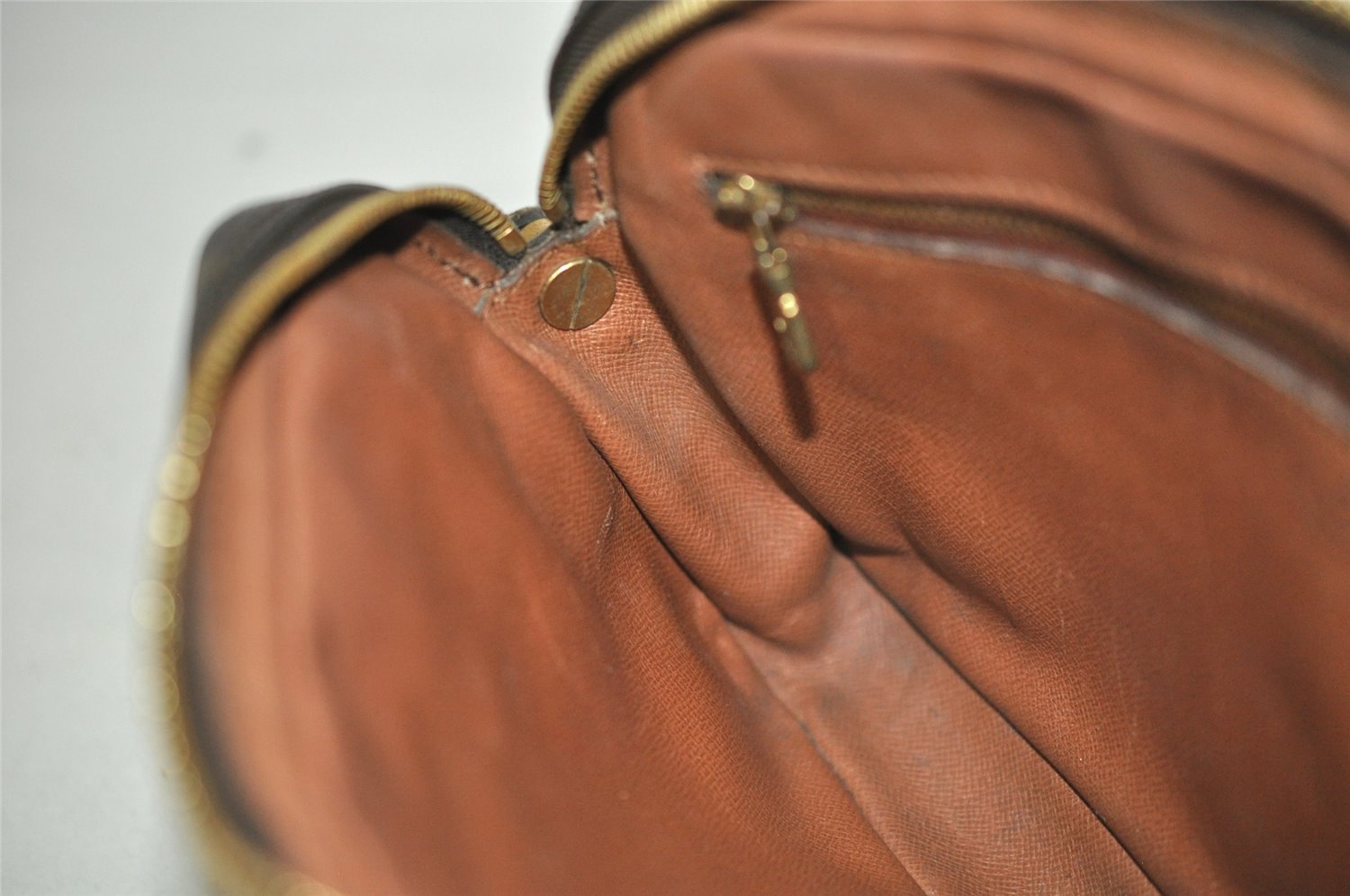 Authentic Louis Vuitton Monogram Marly Dragonne GM M51825 Clutch Hand Bag 4191I