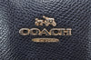 Authentic COACH Vintage 2Way Shoulder Hand Bag Purse Leather Navy Blue 4191K