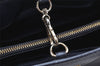 Authentic COACH Vintage 2Way Shoulder Hand Bag Purse Leather Navy Blue 4191K