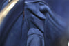 Authentic COACH Vintage 2Way Shoulder Hand Bag Purse Leather Navy Blue 4191K