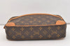 Authentic Louis Vuitton Monogram Compiegne 28 Clutch Hand Bag M51845 LV 4192J