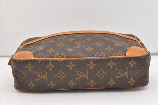 Authentic Louis Vuitton Monogram Compiegne 28 Clutch Hand Bag M51845 LV 4192J