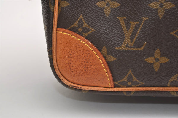 Authentic Louis Vuitton Monogram Compiegne 28 Clutch Hand Bag M51845 LV 4192J