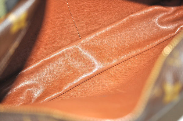 Authentic Louis Vuitton Monogram Compiegne 28 Clutch Hand Bag M51845 LV 4192J