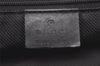 Authentic GUCCI Vintage Shoulder Tote Bag GG Canvas Leather 0021098 Black 4192K