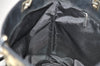 Authentic GUCCI Vintage Shoulder Tote Bag GG Canvas Leather 0021098 Black 4192K