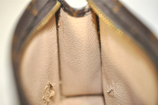 Authentic Louis Vuitton Monogram Poche Toilette 15 M47546 Cosmetics Pouch 4193I