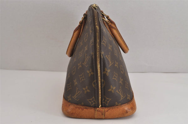 Authentic Louis Vuitton Monogram Alma Hand Bag Purse M51130 LV 4193J