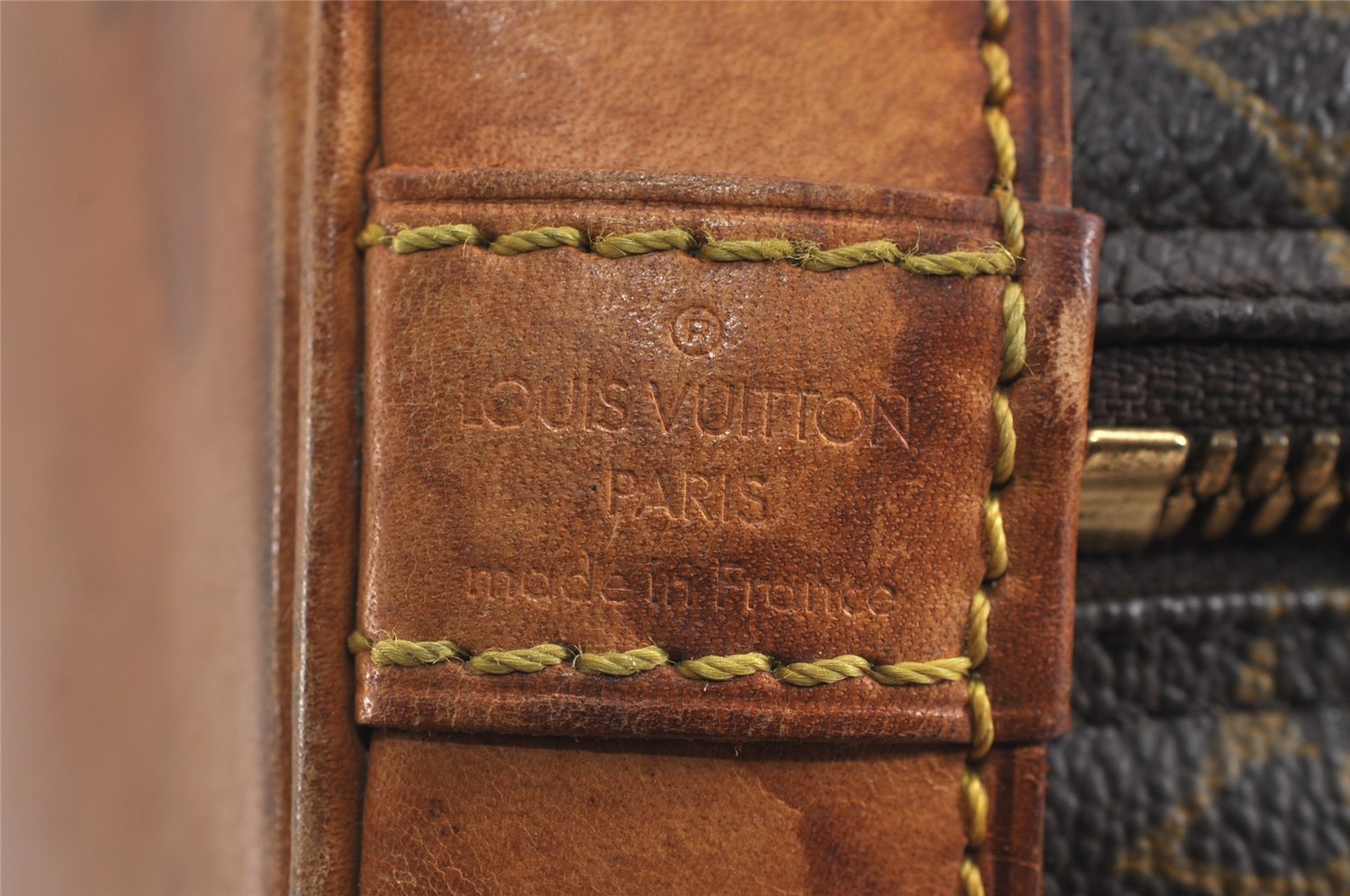 Authentic Louis Vuitton Monogram Alma Hand Bag Purse M51130 LV 4193J