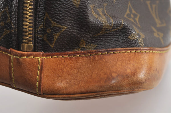 Authentic Louis Vuitton Monogram Alma Hand Bag Purse M51130 LV 4193J