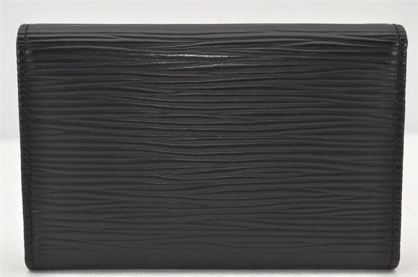 Authentic Louis Vuitton Epi Multicles 6 Key Case Black M63812 LV 4193K