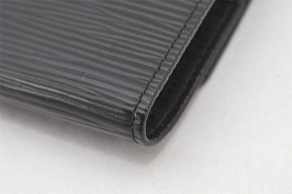 Authentic Louis Vuitton Epi Multicles 6 Key Case Black M63812 LV 4193K