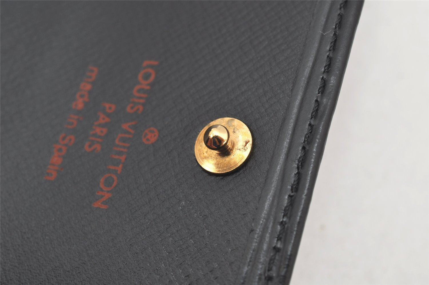 Authentic Louis Vuitton Epi Multicles 6 Key Case Black M63812 LV 4193K