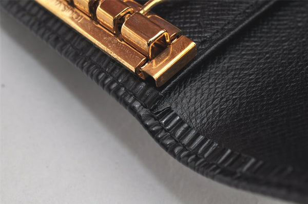 Authentic Louis Vuitton Epi Multicles 6 Key Case Black M63812 LV 4193K