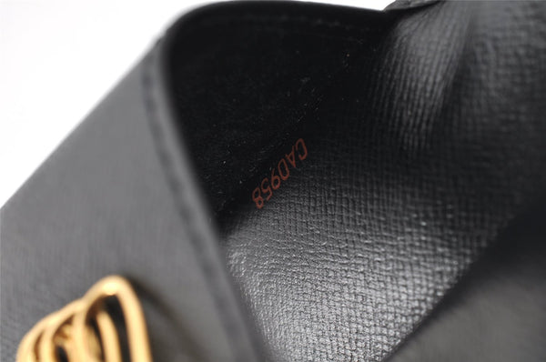 Authentic Louis Vuitton Epi Multicles 6 Key Case Black M63812 LV 4193K