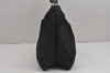 Authentic GUCCI Vintage Shoulder Hand Bag GG Canvas Leather 146243 Black 4194J