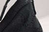Authentic GUCCI Vintage Shoulder Hand Bag GG Canvas Leather 146243 Black 4194J