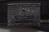 Authentic GUCCI Vintage Shoulder Hand Bag GG Canvas Leather 146243 Black 4194J