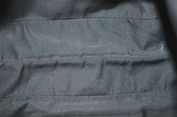 Authentic GUCCI Vintage Shoulder Hand Bag GG Canvas Leather 146243 Black 4194J