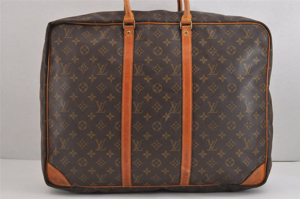Authentic Louis Vuitton Monogram Sirius 50 Travel Boston Bag Old Model LV 4196J
