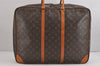 Authentic Louis Vuitton Monogram Sirius 50 Travel Boston Bag Old Model LV 4196J