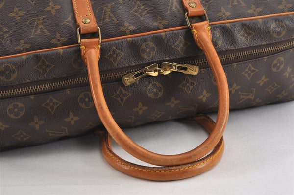 Authentic Louis Vuitton Monogram Sirius 50 Travel Boston Bag Old Model LV 4196J