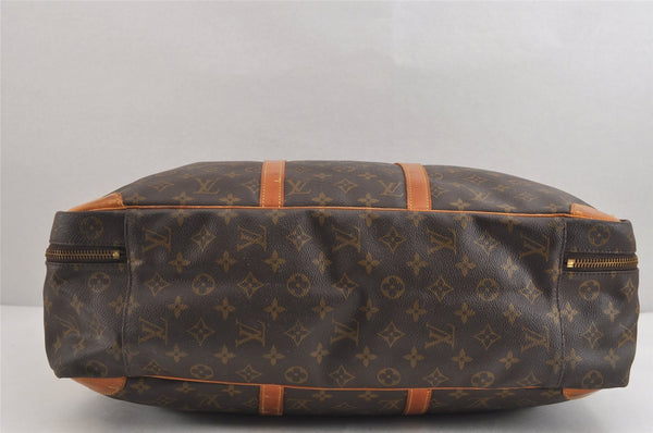 Authentic Louis Vuitton Monogram Sirius 50 Travel Boston Bag Old Model LV 4196J