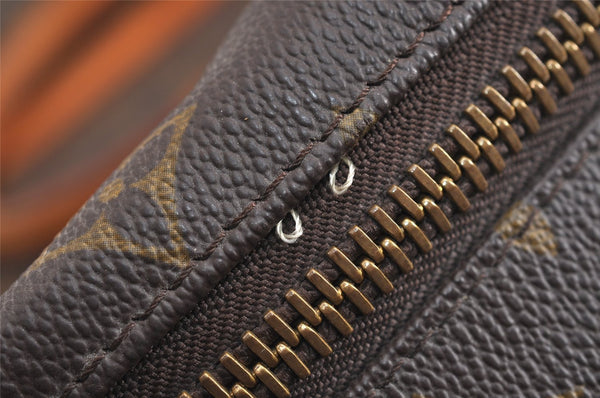 Authentic Louis Vuitton Monogram Sirius 50 Travel Boston Bag Old Model LV 4196J