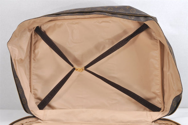 Authentic Louis Vuitton Monogram Sirius 50 Travel Boston Bag Old Model LV 4196J