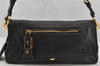 Authentic PRADA Leather Nappa Shoulder Hand Bag Purse BR4351 Black Junk 4199J