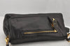Authentic PRADA Leather Nappa Shoulder Hand Bag Purse BR4351 Black Junk 4199J